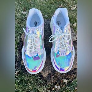ASOS Iridescent Sneakers with White Accents/Used